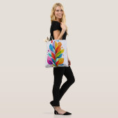 Bright Rainbow Tree Of Life Abstract Graphic Tasche (Am Model)