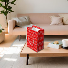 Bright Red Bilingual English Spanish "Mucho Amor"