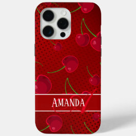 Bright Red Cherries Case-Mate iPhone Hülle