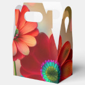 Bright Red Daisy Flowers Geschenkschachtel (Offen)