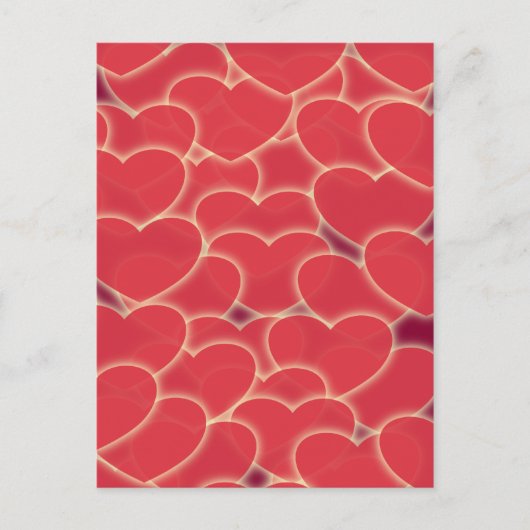 Bright Red Desire Postkarte (Vorderseite)