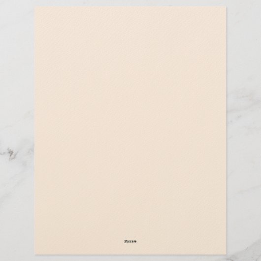 Bright Red Flowers & Frame Stationery Paper Briefbogen (Rückseite)