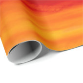 Bright Red Sunset Geschenkpapier (Rolleneckpunkt)
