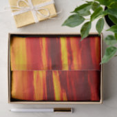 Bright Red Sunset Seidenpapier (Geschenk)