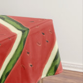 Bright Red Watercolor Watermelon Tableclout Tischdecke (Beispiel)