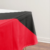 Bright Red White Blue Schwarz-weiß Racing Streifen Tischdecke (Beispiel)