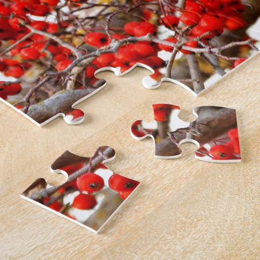 Bright Red Winterberries Holly Trees Berries Puzzle (Seite)