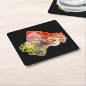 Bright Red Wulfenite Specimen Untersetzer (angewinkelt)