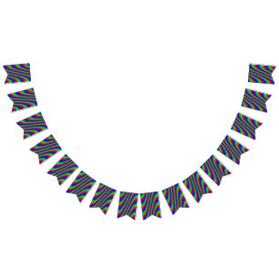 Bright RGB Wimpelkette