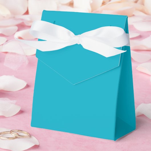Bright Rich Sky Blue Favor Boxes Geschenkschachtel (Hochzeit)