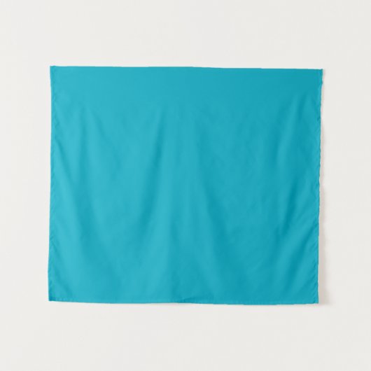 Bright Rich Sky Blue Tapestry Wandteppich (Vorderseite (Horizontal))