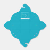 Bright Rich Sky Blue Vielen Dank, dass Sie sich di Geschenkschachtel (Ungefaltet)