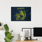 Bright Sagittarius Poster (Heimbüro)