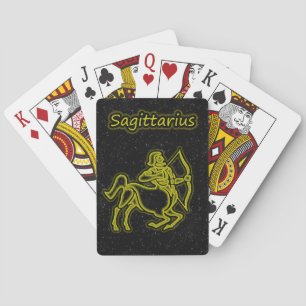 Bright Sagittarius Spielkarten
