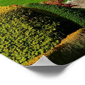 Bright Scottish Drummond Clan's Castle Poster (Ecke)