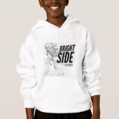 BRIGHT SEITE ASTRONAUT HOODIE (Vorderseite)
