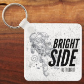 BRIGHT SEITE ASTRONAUT SCHLÜSSELANHÄNGER (Vorderseite)