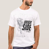 BRIGHT SEITE ASTRONAUT T-Shirt (Vorderseite)