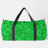 Bright Shades of Green Abstract Art Pattern Duffle Bag (Rückseite)