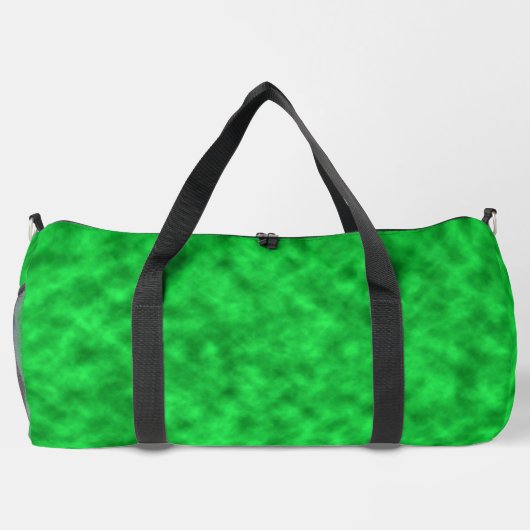 Bright Shades of Green Abstract Art Pattern Duffle Bag (Rückseite)