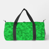 Bright Shades of Green Abstract Art Pattern Duffle Bag (Vorderseite)