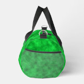 Bright Shades of Green Abstract Art Pattern Duffle Bag (Rechts)
