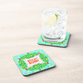 Bright & Shiny Wreath Getränkeuntersetzer (Rechte Seite)