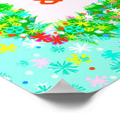 Bright & Shiny Wreath Poster (Ecke)