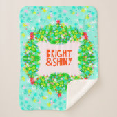 Bright & Shiny Wreath Sherpadecke (Vorderseite)