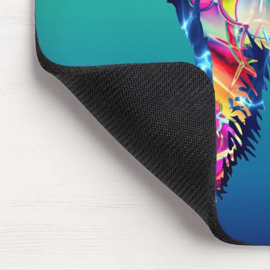 Bright Silken Windhound Mousepad (Ecke)