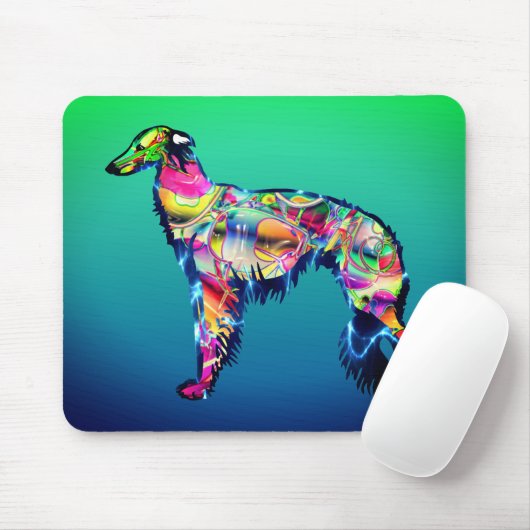 Bright Silken Windhound Mousepad (Mit Mouse)