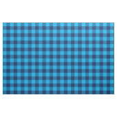 Bright Sky und Navy Blue Gingham Kariert Stoff (Fat Quarter (45,7 x 55,9 cm))