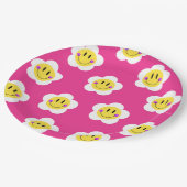 Bright Smiley Pappteller (Schrägansicht)