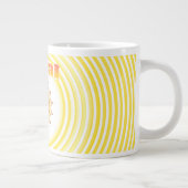 Bright Smiling SoCal Sun Jumbo-Tasse (Rechts)