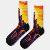 Bright Socks 0035759 Socken (Linkes Detail)