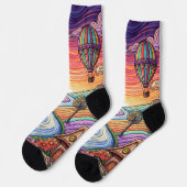 Bright Socks 0035762 Socken (Linkes Detail)