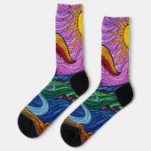 Bright Socks 0035775 Socken (Linkes Detail)