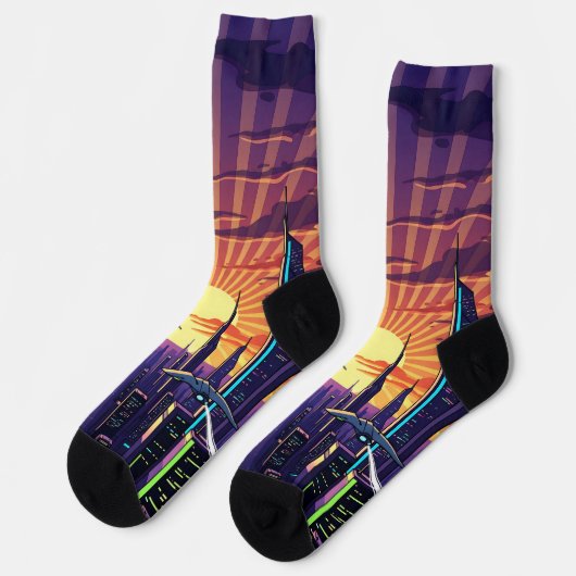 Bright Socks 0035780 Socken (Linkes Detail)