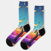 Bright Socks 0035783 Socken (Linkes Detail)