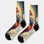 Bright Socks 0035810 Socken (Linkes Detail)