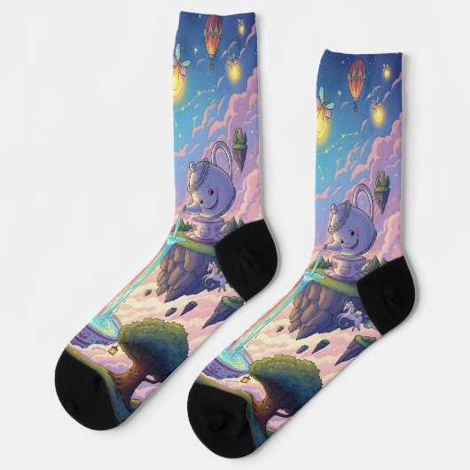 Bright Socks 0035825 Socken (Linkes Detail)