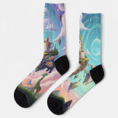 Bright Socks 0035832 Socken (Linkes Detail)