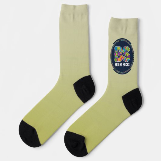 Bright Socks 0035877 Socken (Linkes Detail)