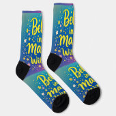Bright Socks Believe In The Magic Within 0039472 Socken (Rechts)