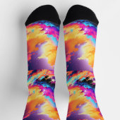 Bright Socks Bild Kunst 0038494 Socken (Oben)