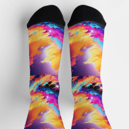 Bright Socks Bild Kunst 0038494 Socken