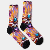 Bright Socks Bild Kunst 0038513 Socken (Rechts)