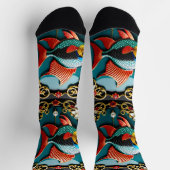 Bright Socks Bild Kunst 0038514 Socken (Oben)