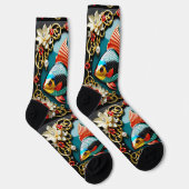 Bright Socks Bild Kunst 0038514 Socken (Rechts)