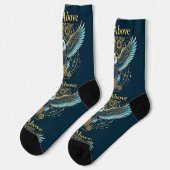 Bright Socks Eagle Rise Above 0044060 Socken (Linkes Detail)